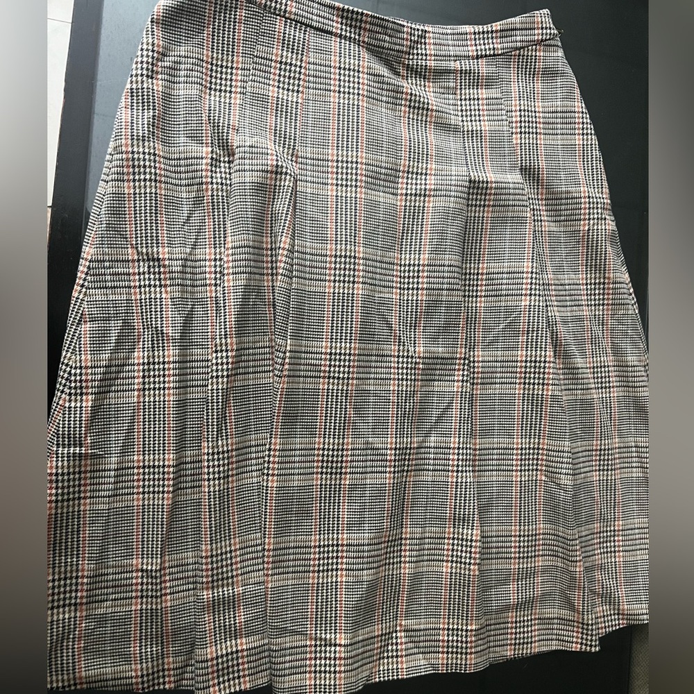 Lauren Ralph Lauren Multicolor Plaid A-Line Skirt - Picture 11 of 16